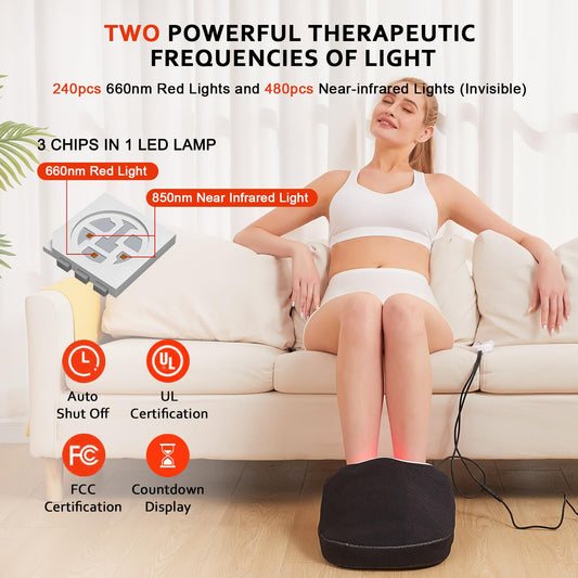JOBYNA foot-ankle therapy device targets feet and ankles for relaxation.