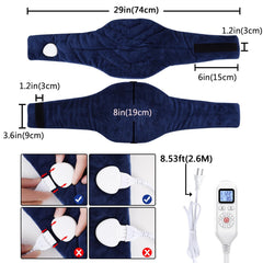 JOBYNA heat pad showing rapid warm-up for quick relief during work.