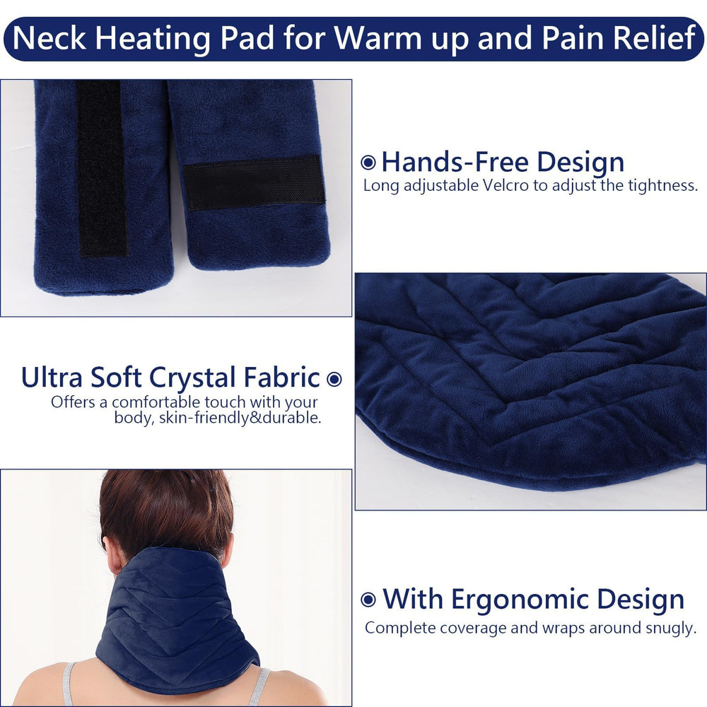 JOBYNA neck wrap auto shut-off for energy-conscious sessions.