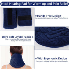 JOBYNA neck wrap auto shut-off for energy-conscious sessions.