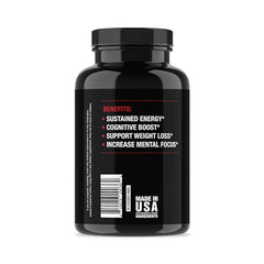Brain Power label closeup highlighting ingredients and dosage details.
