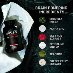 Rhodiola closeup on Brain Power indicating reduced mental fatigue potential.