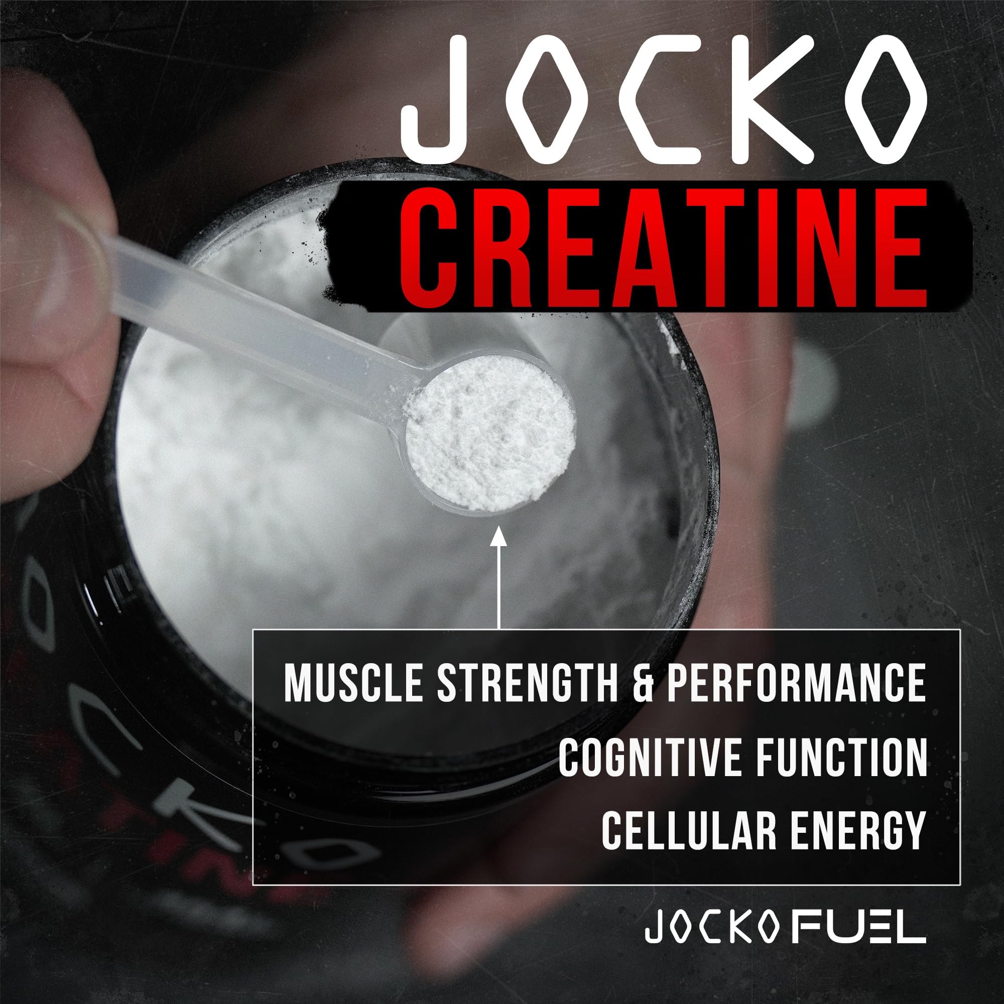 Jocko Fuel creatine powder travel packets for on-the-go supplementation.