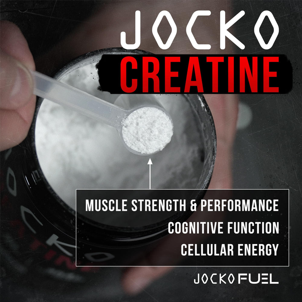 Jocko Fuel creatine powder travel packets for on-the-go supplementation.