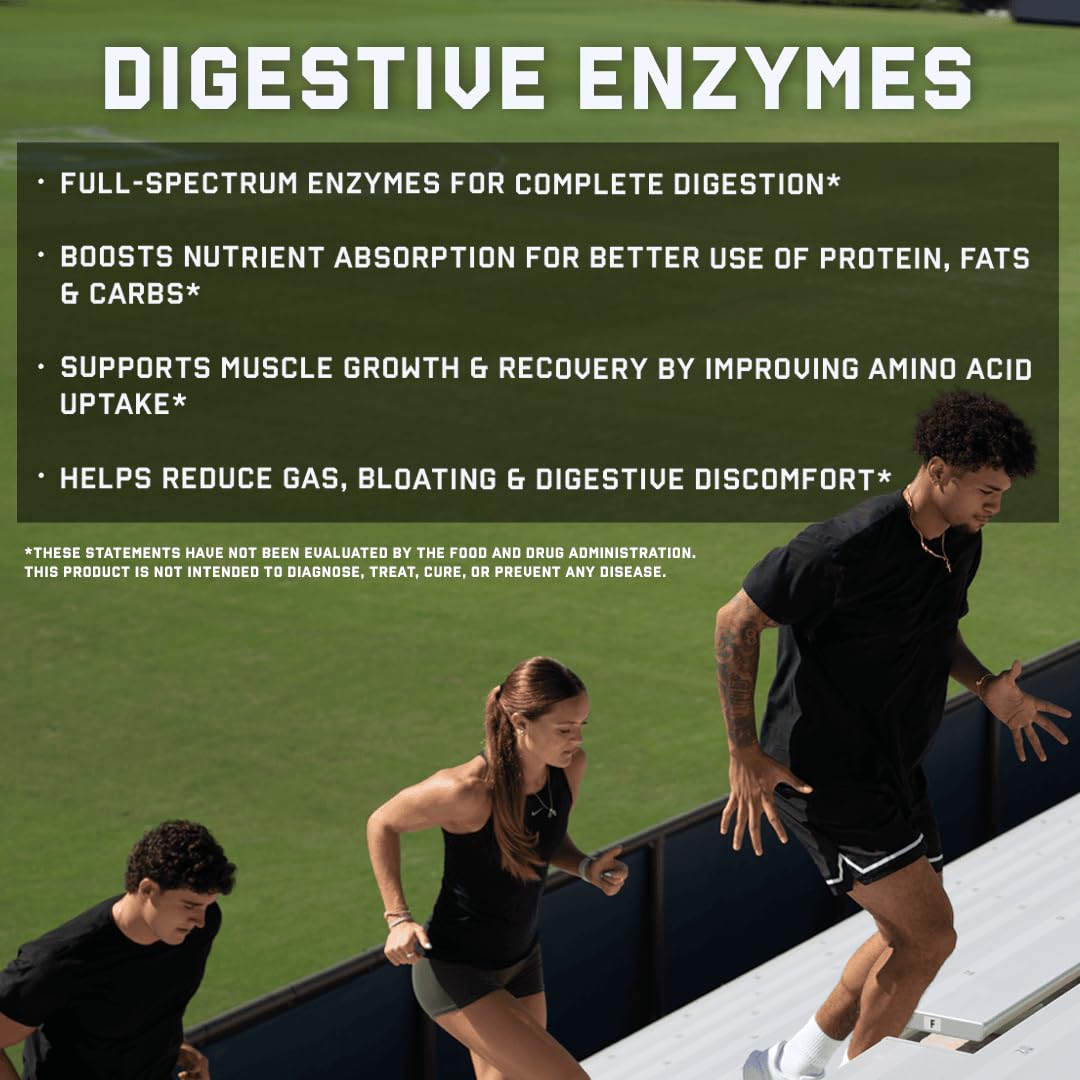 Jocko Fuel Digestive Enzymes beans-and-fiber scene signals smoother digestion with fiber-rich meals.