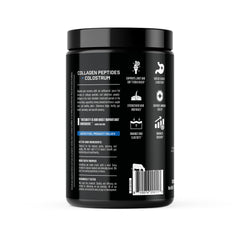 Close-up of dual-action ingredients—collagen and colostrum synergy for recovery