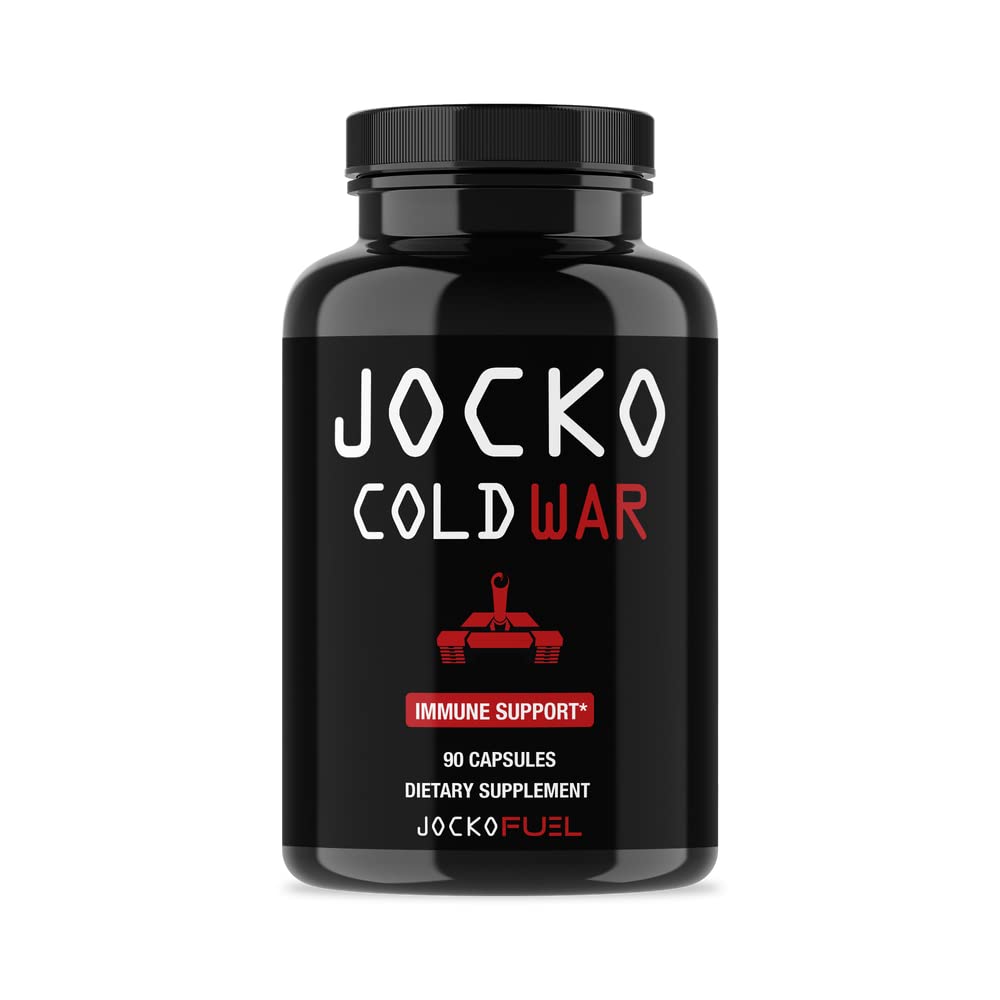 Jocko Fuel Immune elderberry bottle supports daily immune wellness.