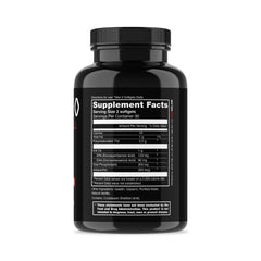 Close-up of Jocko Fuel krill oil softgels showing smooth texture.