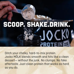 Ingredients panel for Jocko Mölk whey powder