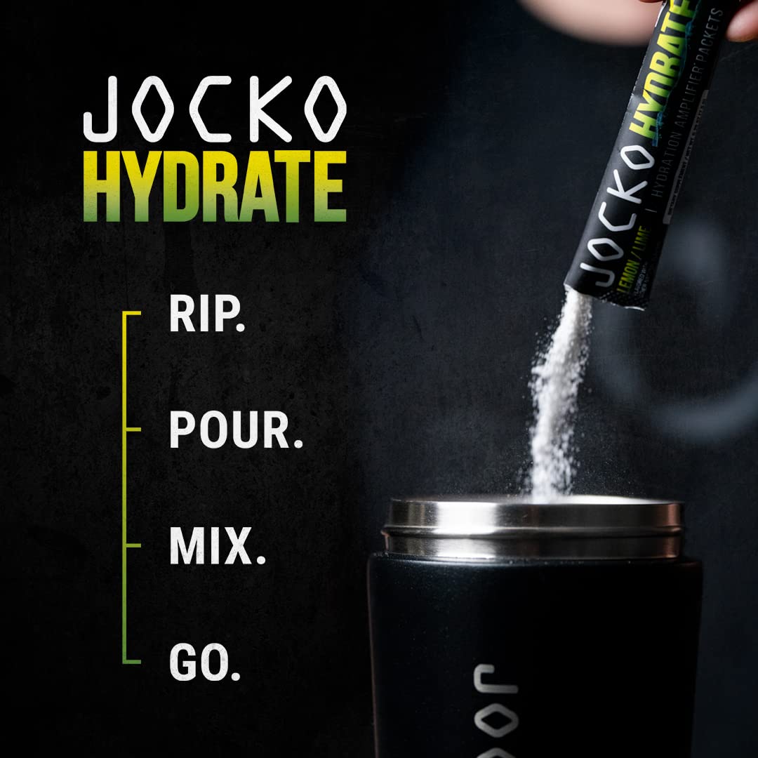Close-up of Jocko Fuel label shows vitamins C, B6, and B12.
