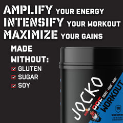 Jocko Fuel Pre Workout pump action during intense sets