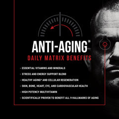Jocko Fuel TIME WAR capsules showing daily multivitamin formula