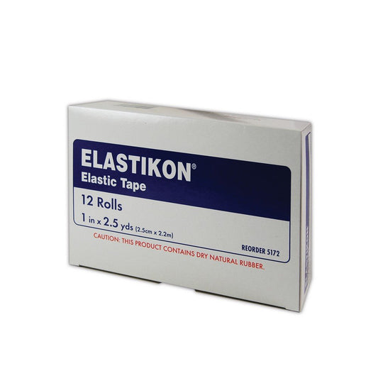 Johnson & Johnson Elastikon stretches to form a reliable compression wrap.