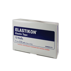 Johnson & Johnson Elastikon stretches to form a reliable compression wrap.
