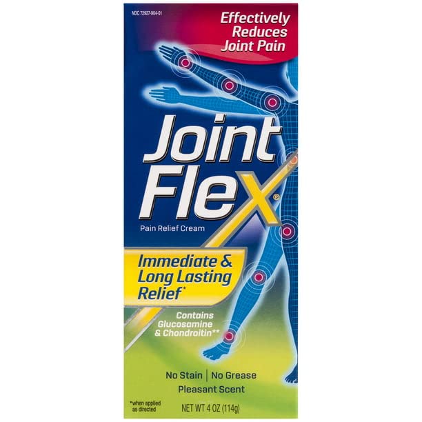 JointFlex cream texture close-up shows smooth, easy application