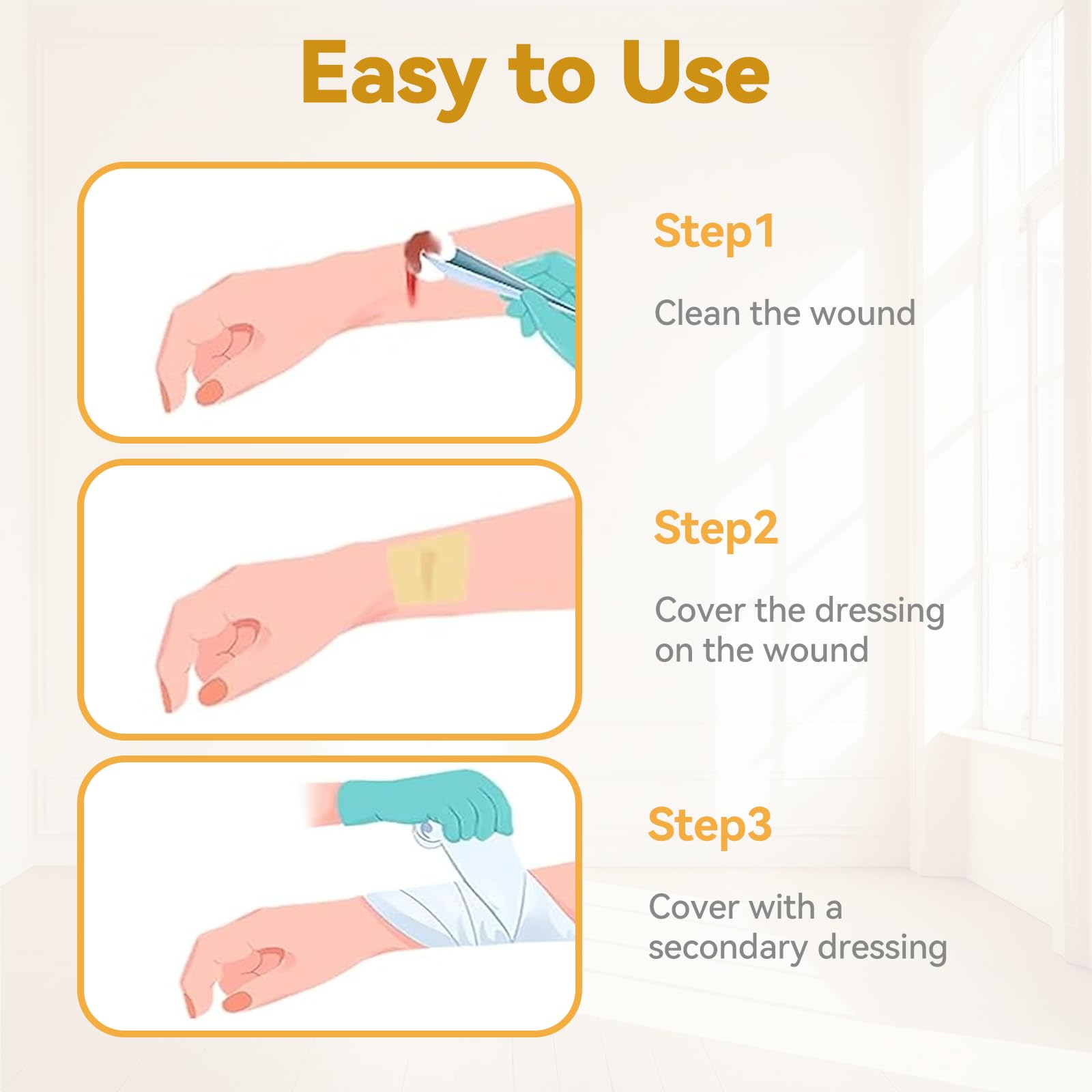 Jointown Xeroform dressing in a home first-aid kit for everyday care
