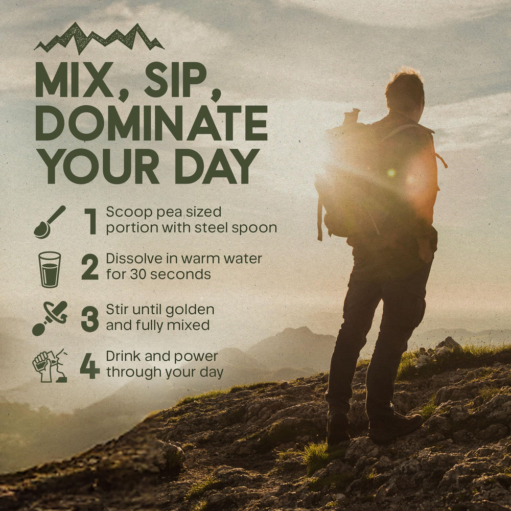 Jōsh energy-support resin integrates into a daily routine.