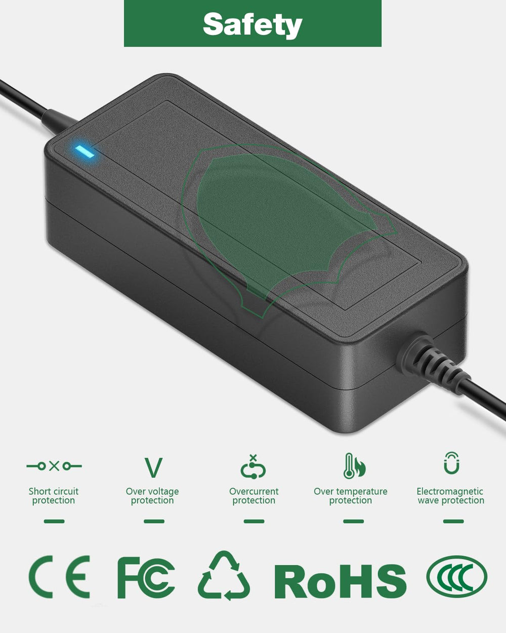 JOVNO short-circuit protection maintains safe CPAP power during travel