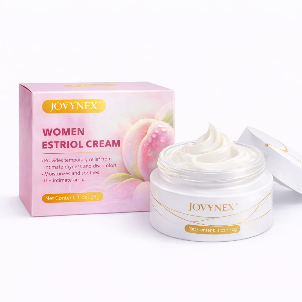 JOVYNEX estriol cream silken texture for smooth, comfortable skin