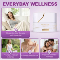 JOVYNEX estriol cream jar with peach scent