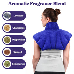 Joy & Grace scented lavender option for spa-like ambience.