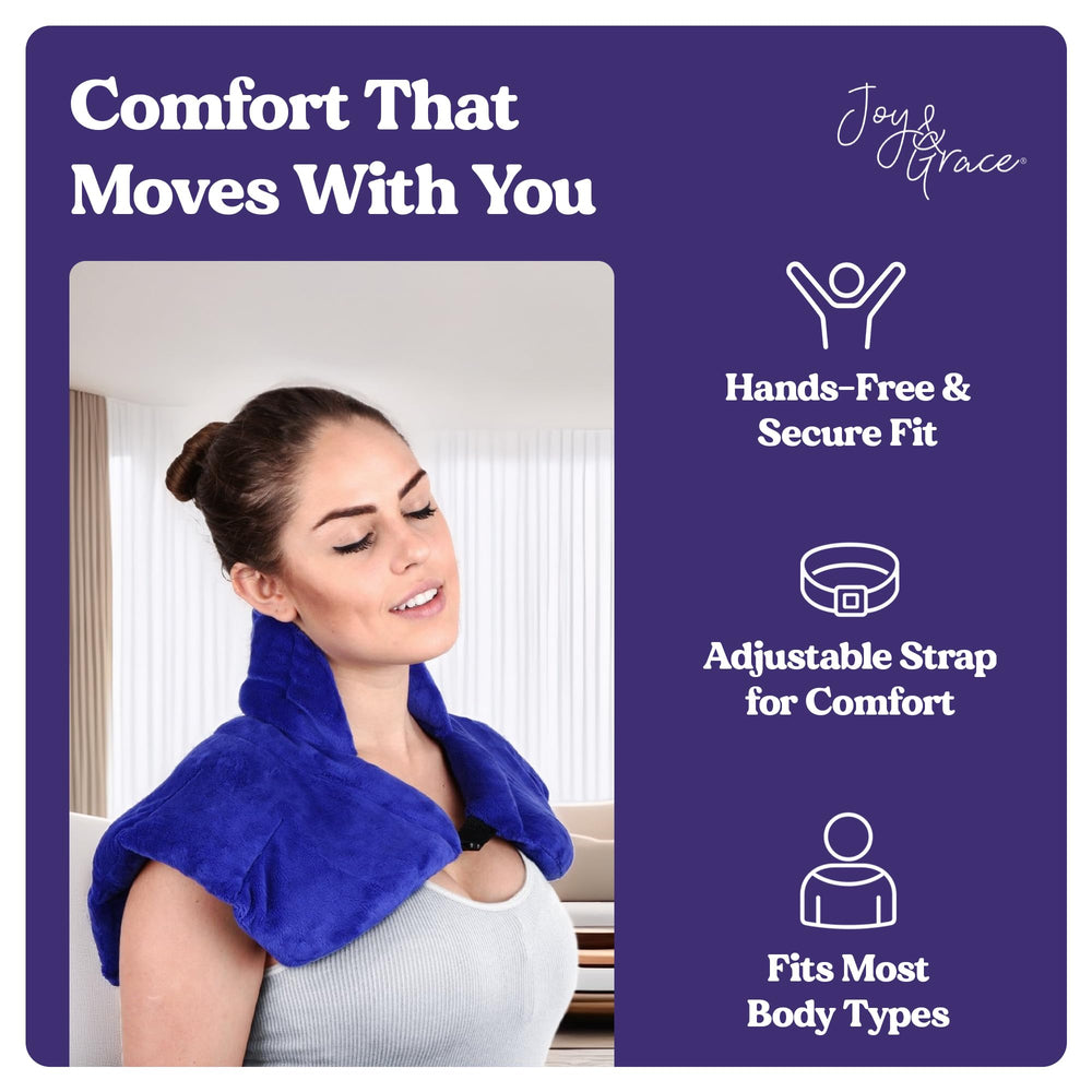 Joy & Grace weighted design and clip enable hands-free use.
