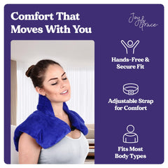 Joy & Grace weighted design and clip enable hands-free use.