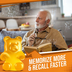 JOYLI L-Tyrosine Gummies vegan sugar-free label shows clean ingredients and wellness-friendly option.