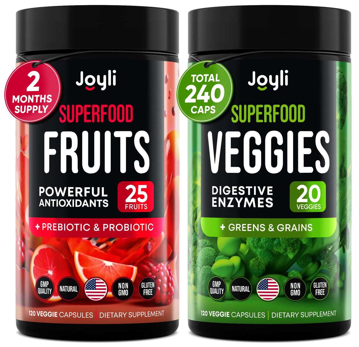 JOYLI Nutrition Super Reds bottle highlights immune-friendly, antioxidant-rich daily boost