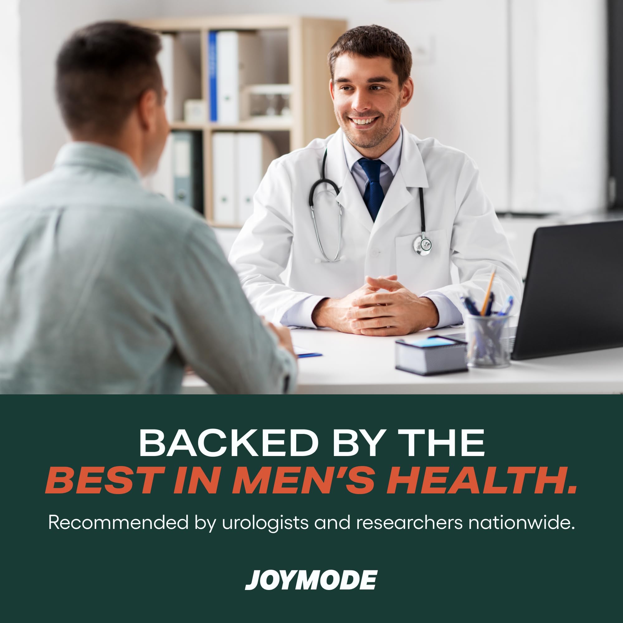 JOYMODE daily dosing scoop demonstrates easy, consistent intake.