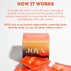 JOYN box packaging—scientist-designed blend in a convenient daily ritual.