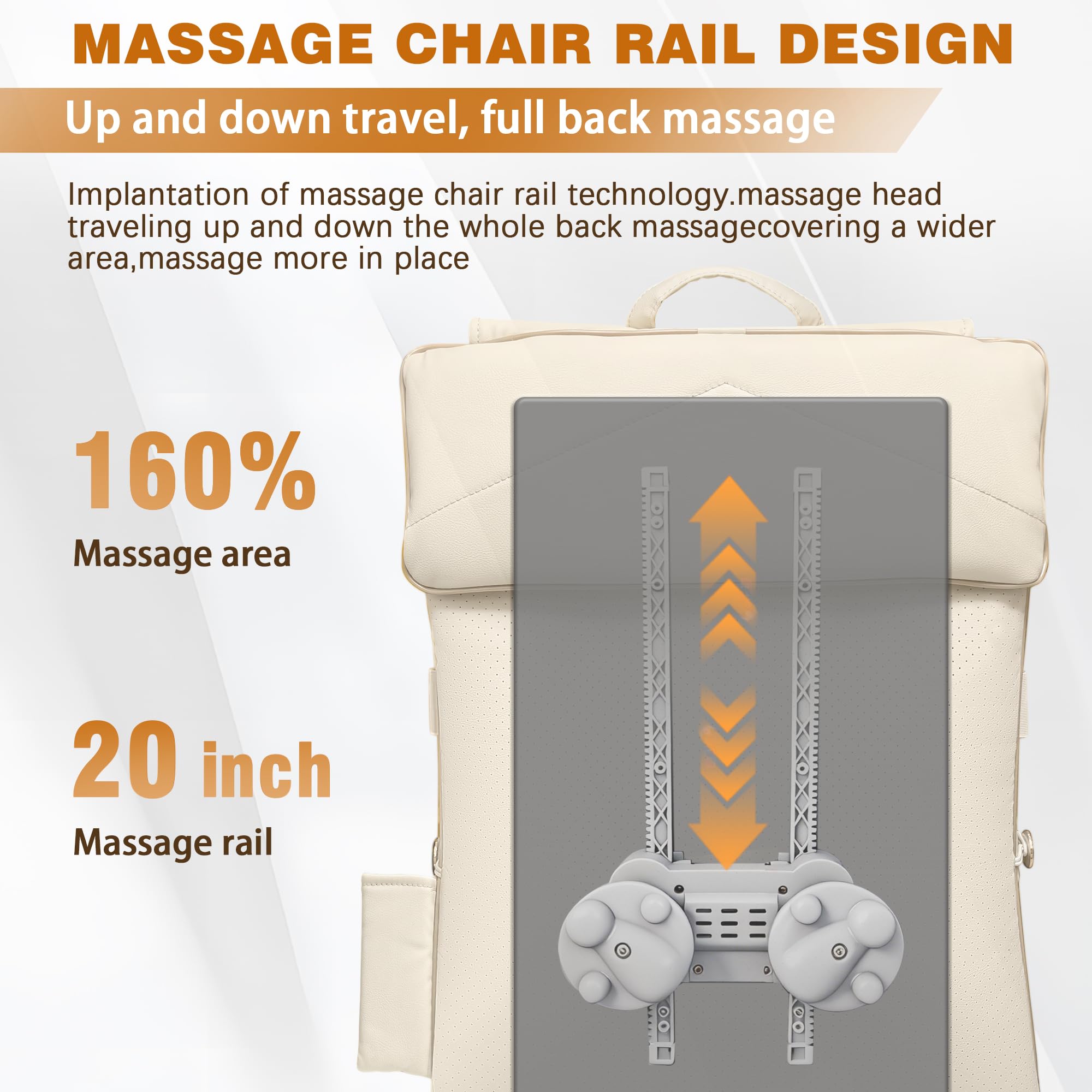 Joyset eight deep tissue massage nodes targeting back tension
