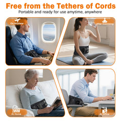 Joyset battery life up to three hours enables cordless use anywhere.