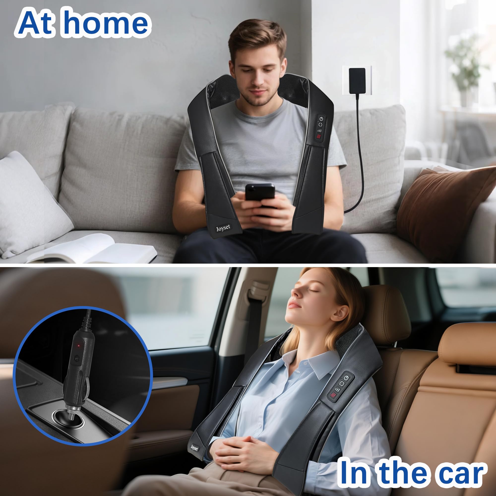 Joyset breathable mesh fabric keeps the device cool.