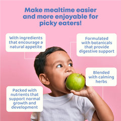 JoySpring appetite booster drops shown in a dropper