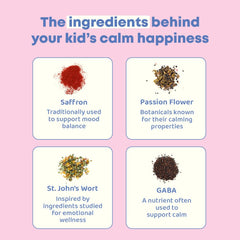 JoySpring botanical blend with saffron and GABA for calm moments