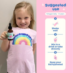 JoySpring DetoxZee Drops kid-friendly bottle with safe cap.