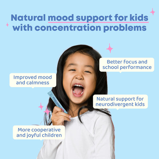 JoySpring Mood Magic pixie sticks Fruit Punch for tasty mood support.