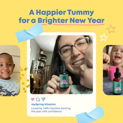 JoySpring ParaPatrol raspberry flavor presentation invites kids to enjoy a natural-tasting supplement