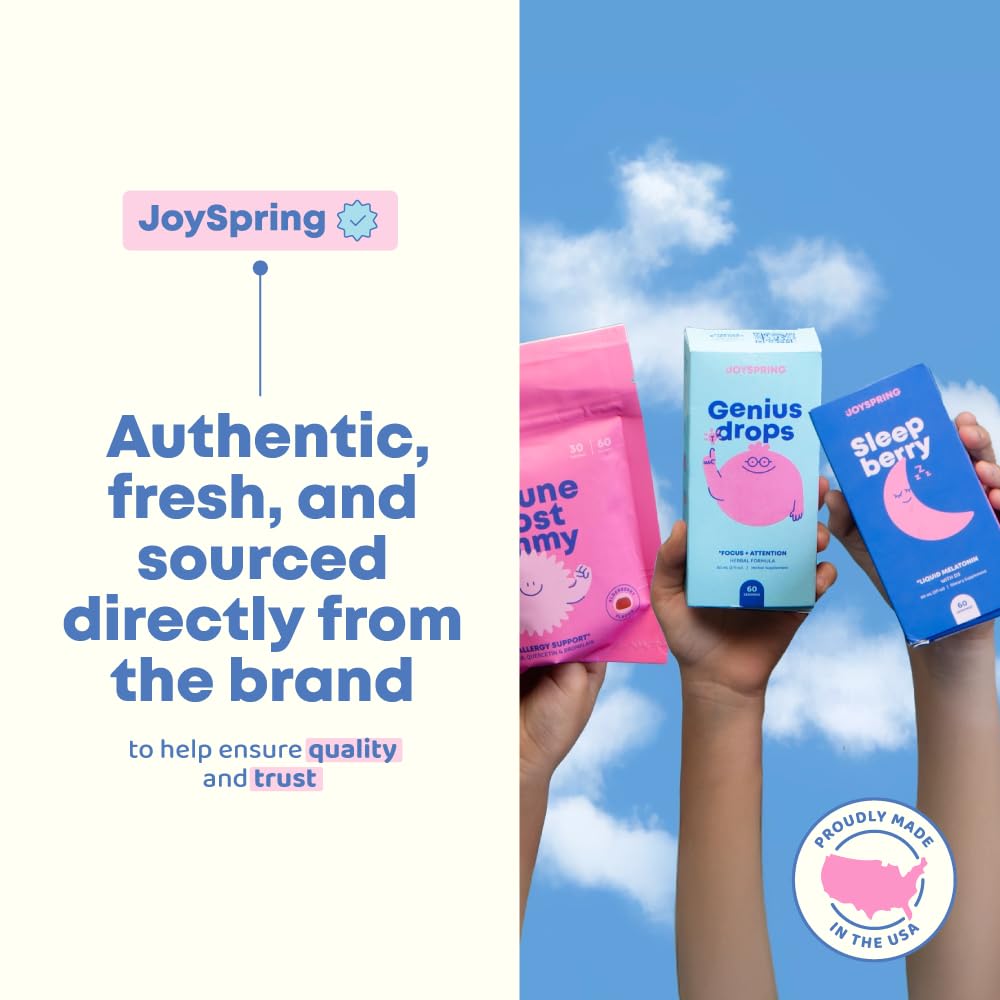JoySpring Sleepberry made in USA badge signals trusted quality.
