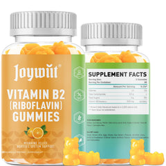 Joywiit B2 gummies bottle front showing energy support and vitality