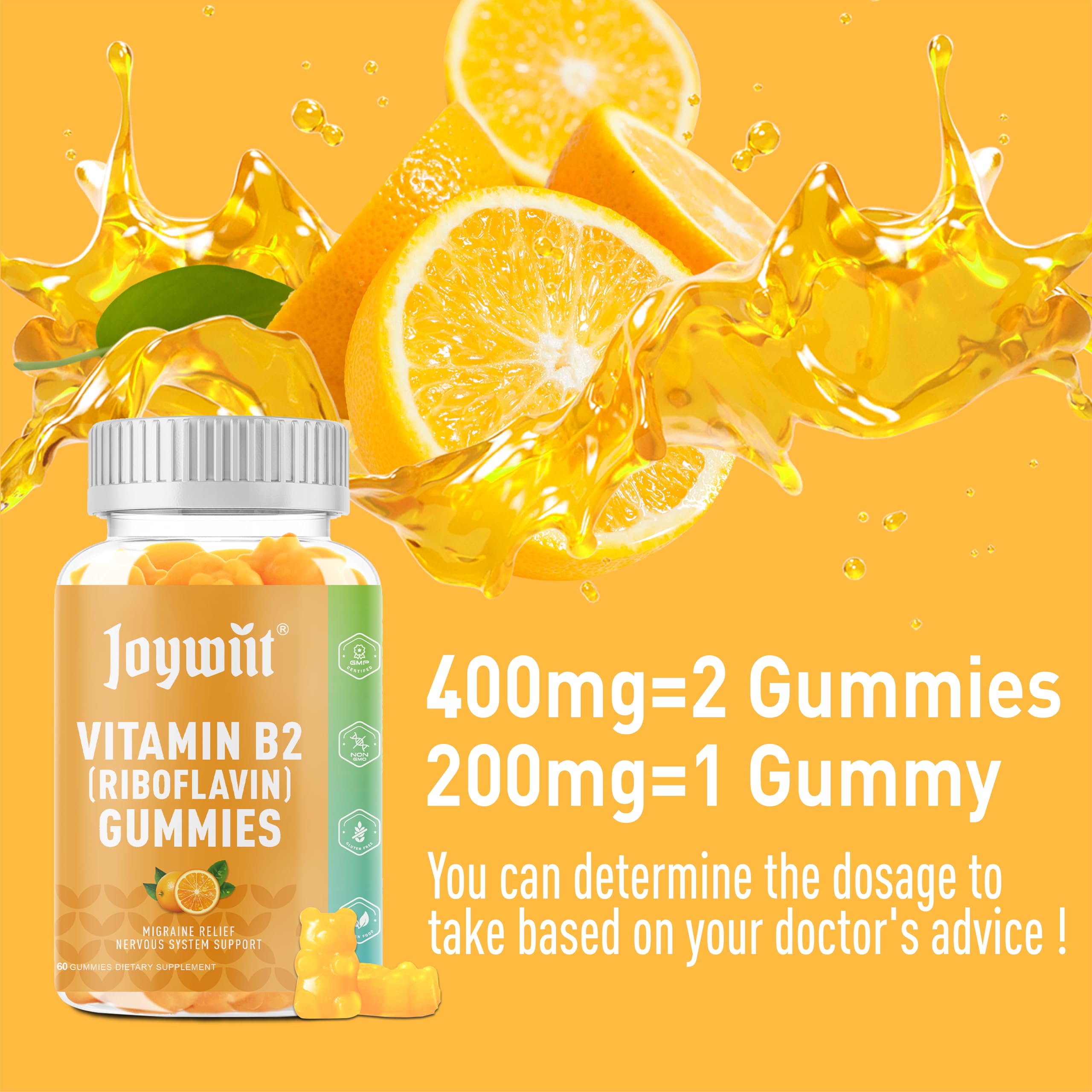 Joywiit B2 gummies on a desk for easy daily routine