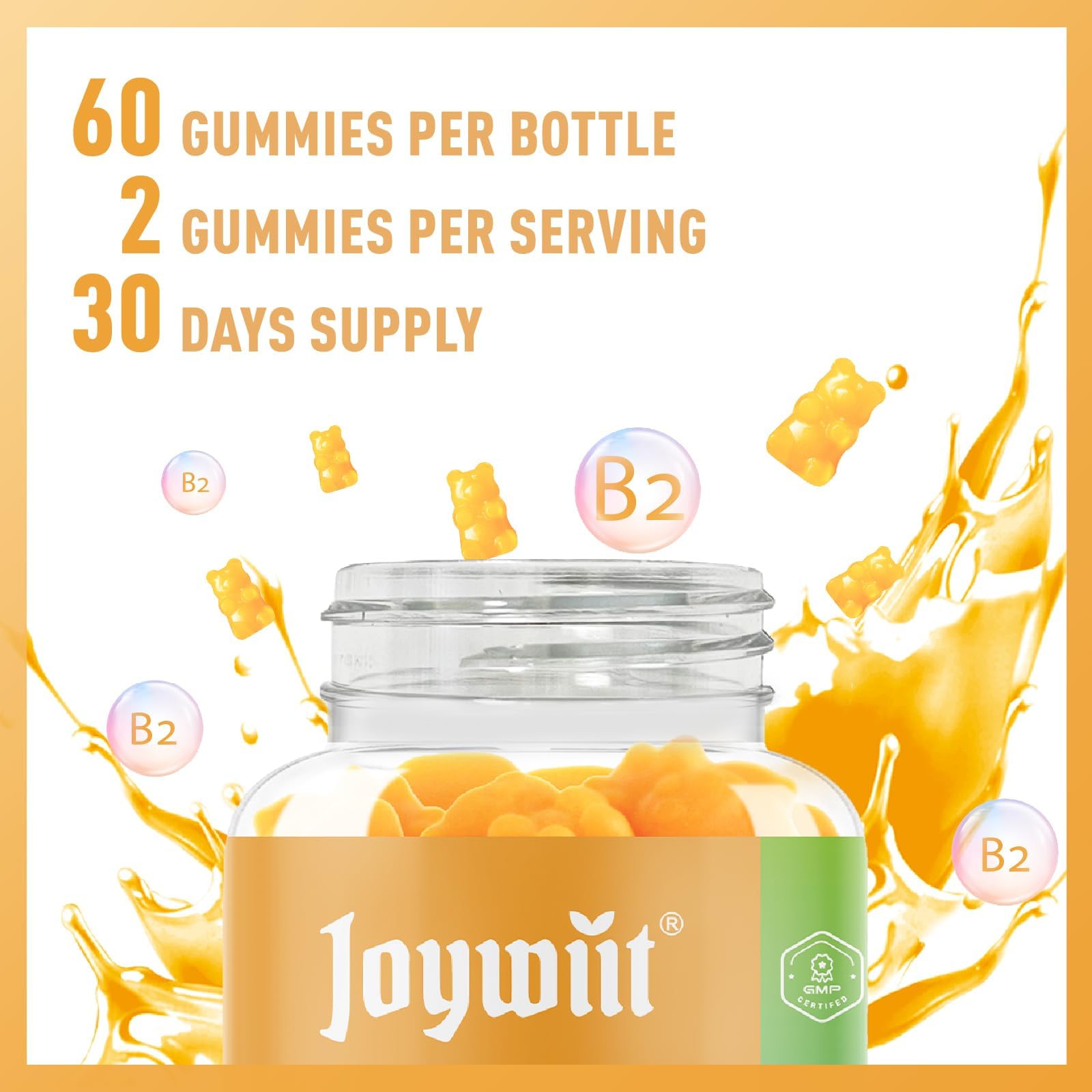 Joywiit B2 gummies vegan and gluten-free assurance for sensitive diets