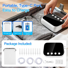 Jripae Enema Kit 10 reusable tips and accessories for versatile routines