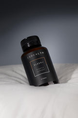 JSHealth Sleep Aid on bedside setup for a mindful nighttime routine.