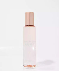 JU American USA Tees AEO Aura fragrance mist bottle, floral freshness and subtle warmth