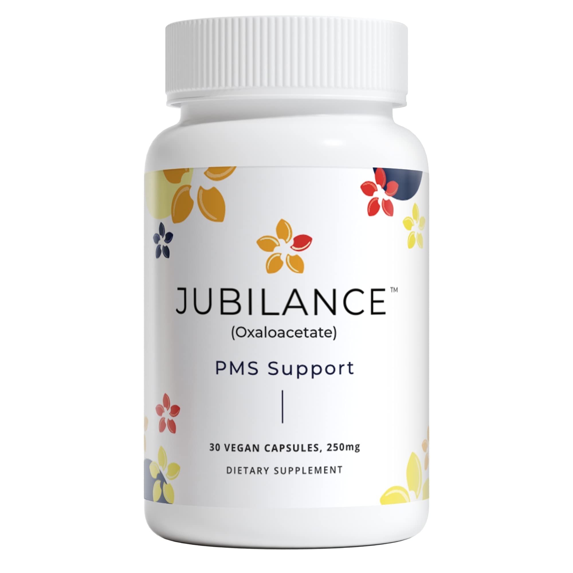 Jubilance PMS Support bottle promotes daily mood balance during your cycle.