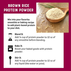 Judee's Brown Rice Protein powder used in a keto-friendly smoothie.