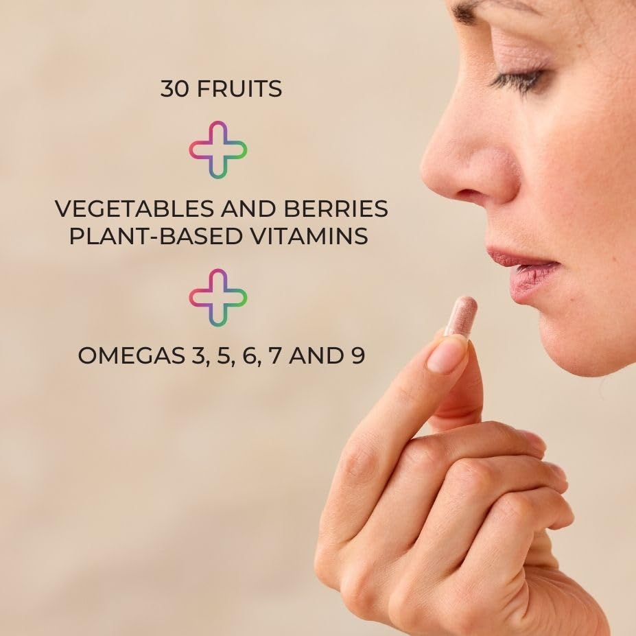 Juice Plus+ capsules close-up highlighting whole-food nutrients for daily use