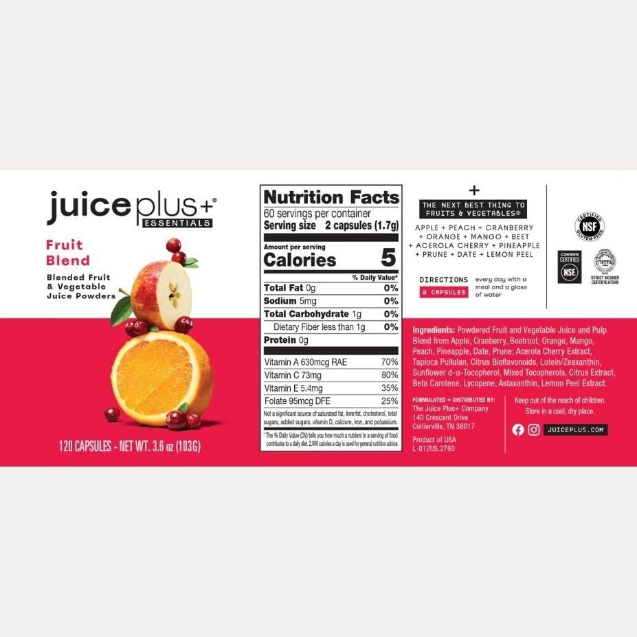 Juice Plus+ daily nutrition routine for consistent wellness support